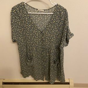 Flower Tshirt dress